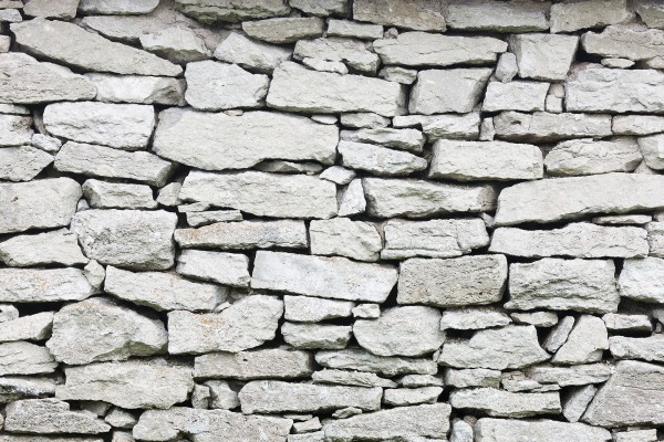 輸入壁紙 カスタム壁紙 PHOTOWALL / Grey Stone Wall (e23089)