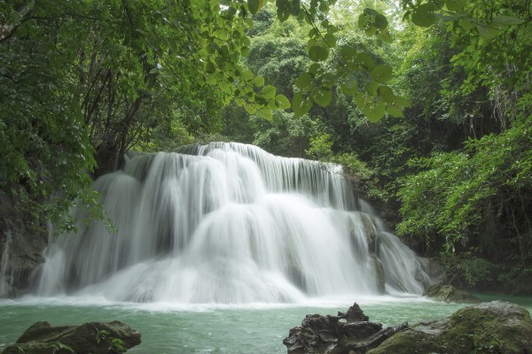 輸入壁紙 カスタム壁紙 PHOTOWALL / Beautiful Waterfall in Thailand (e23166)