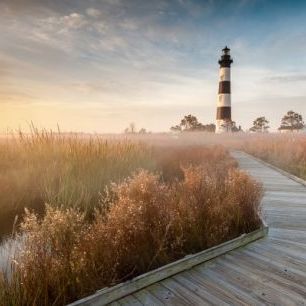 輸入壁紙 カスタム壁紙 PHOTOWALL / Lighthouse in North Carolina (e23175)