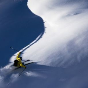 輸入壁紙 カスタム壁紙 PHOTOWALL / Powder Snow Skiing (e23211)