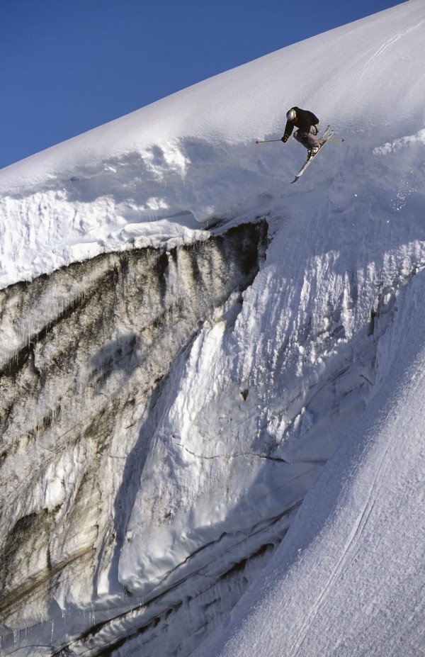 輸入壁紙 カスタム壁紙 PHOTOWALL / Skiing on the Apussuit Glacier (e23215)