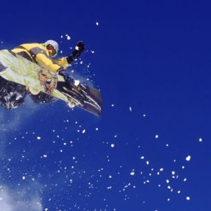輸入壁紙 カスタム壁紙 PHOTOWALL / Airborne Snowboarder (e23245)