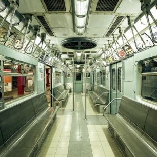 輸入壁紙 カスタム壁紙 PHOTOWALL / NYC Subway (e23391)