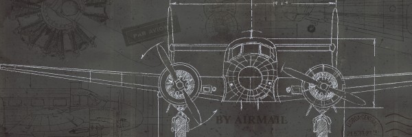 輸入壁紙 カスタム壁紙 PHOTOWALL / Plane Blueprint 4 (e23410)