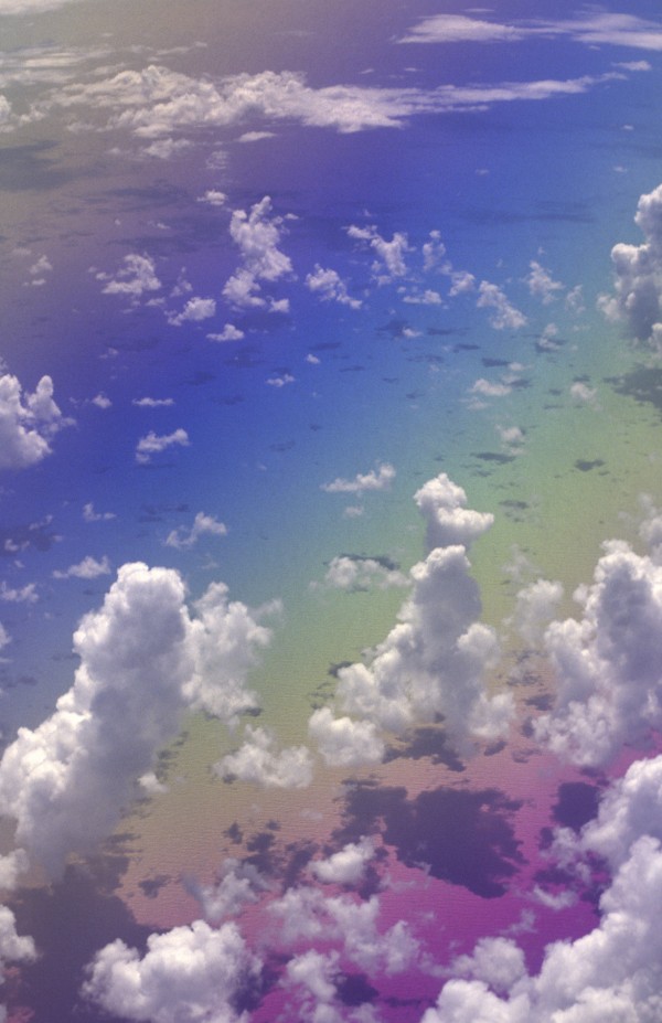 輸入壁紙 カスタム壁紙 PHOTOWALL / Clouds from Above (e23513)