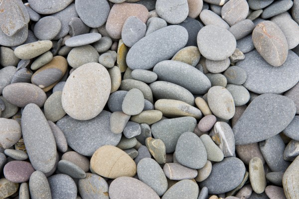輸入壁紙 カスタム壁紙 PHOTOWALL / Pebbles on Sandymouth Beach (e23705)