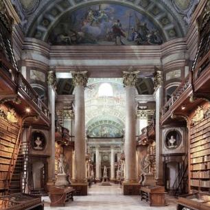 輸入壁紙 カスタム壁紙 PHOTOWALL / Imperial Library in Wien (e23798)