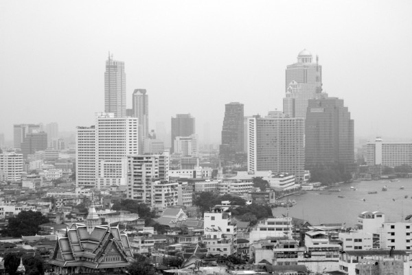 輸入壁紙 カスタム壁紙 PHOTOWALL / Grey Shades of Bangkok (e23800)