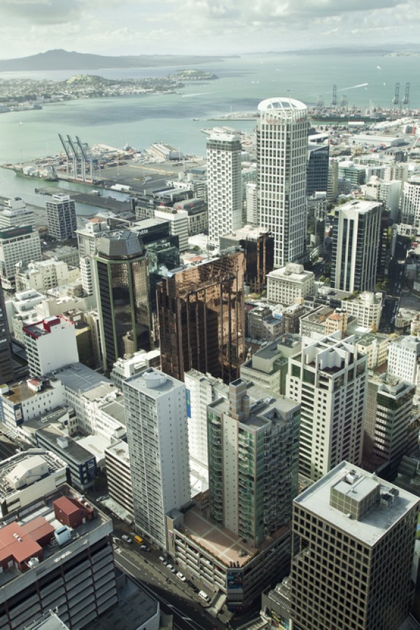 輸入壁紙 カスタム壁紙 PHOTOWALL / View of Auckland City (e23801)