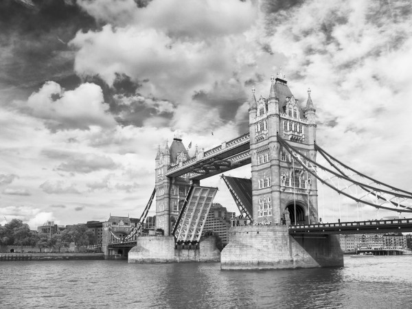 輸入壁紙 カスタム壁紙 PHOTOWALL / Tower Bridge Opening (e24066)