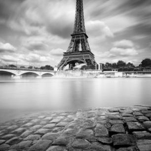 輸入壁紙 カスタム壁紙 PHOTOWALL / Eiffel Tower Study (e24276)