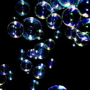 輸入壁紙 カスタム壁紙 PHOTOWALL / Glistening Bubbles (e24419)