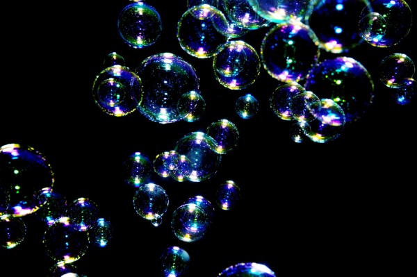 輸入壁紙 カスタム壁紙 PHOTOWALL / Glistening Bubbles (e24419)