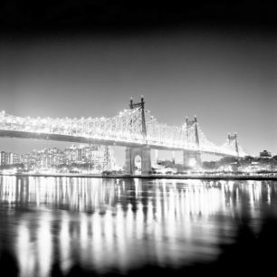 輸入壁紙 カスタム壁紙 PHOTOWALL / Queensboro Bridge (e24526)