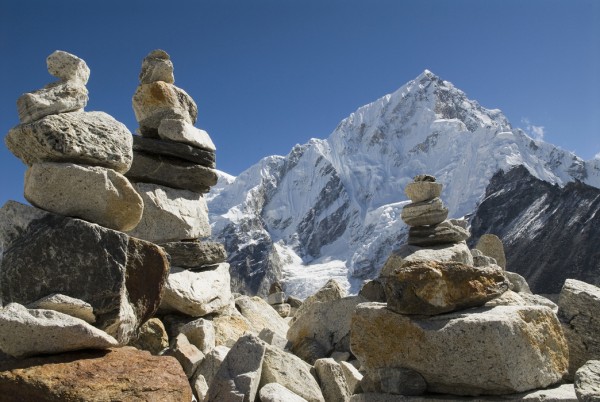 輸入壁紙 カスタム壁紙 PHOTOWALL / Rock Piles in the Himalayas (e24549)