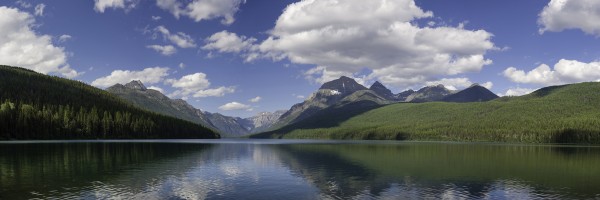 輸入壁紙 カスタム壁紙 PHOTOWALL / Bowman Lake Panorama (e24680)
