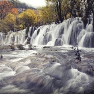 輸入壁紙 カスタム壁紙 PHOTOWALL / Jiuzhai Valley National Park (e24694)