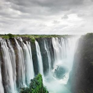 輸入壁紙 カスタム壁紙 PHOTOWALL / The Great Victoria Falls (e24709)