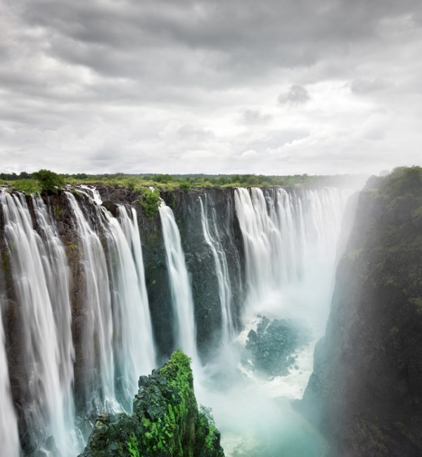 輸入壁紙 カスタム壁紙 PHOTOWALL / The Great Victoria Falls (e24709)