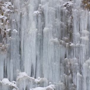 輸入壁紙 カスタム壁紙 PHOTOWALL / Frozen Waterfall (e24830)