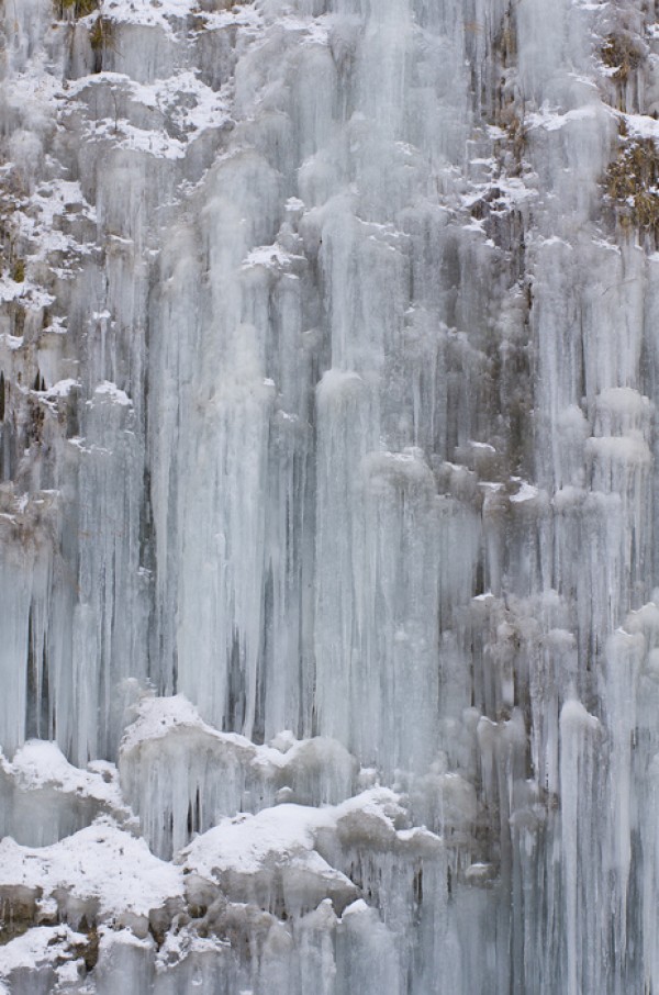 輸入壁紙 カスタム壁紙 PHOTOWALL / Frozen Waterfall (e24830)