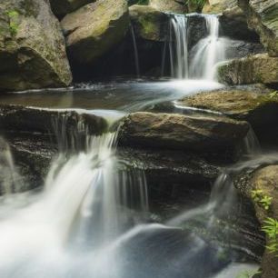 輸入壁紙 カスタム壁紙 PHOTOWALL / Scenic Waterfall in Central Park (e24841)