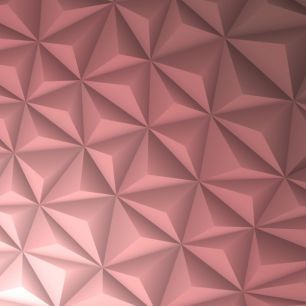 輸入壁紙 カスタム壁紙 PHOTOWALL / Pink Geometric (e25038)