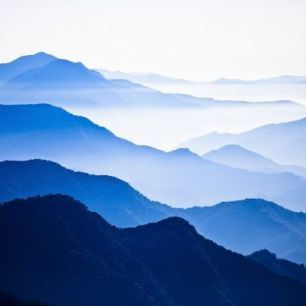 輸入壁紙 カスタム壁紙 PHOTOWALL / Endlessly Rising Peaks of Mountains (e40402)