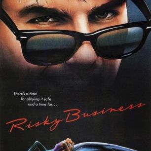 輸入壁紙 カスタム壁紙 PHOTOWALL / Movie Poster Risky Business (e25225)