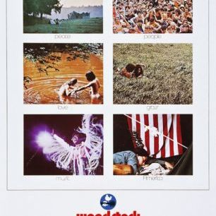 輸入壁紙 カスタム壁紙 PHOTOWALL / Woodstock Photo Movie Poster (e25305)