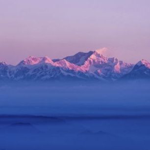 輸入壁紙 カスタム壁紙 PHOTOWALL / Kangchenjunga Sunrise (e29532)