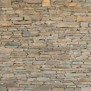輸入壁紙 カスタム壁紙 PHOTOWALL / Stacked Stone Wall (e24923)