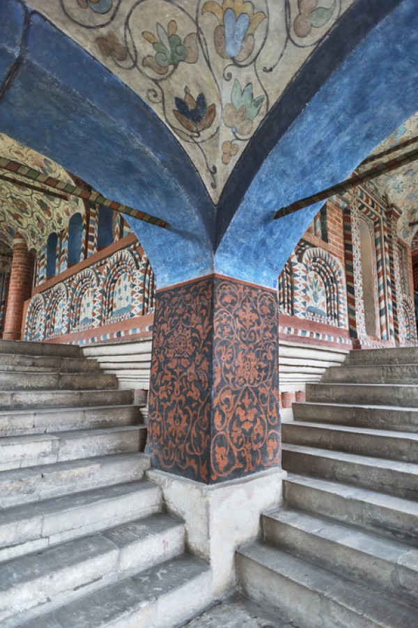 輸入壁紙 カスタム壁紙 PHOTOWALL / Steps inside Saint Basil's Cathedral (e40353)