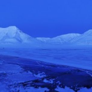 輸入壁紙 カスタム壁紙 PHOTOWALL / Spitsbergen in Blue Light, Svalbard (e29930)