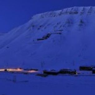 輸入壁紙 カスタム壁紙 PHOTOWALL / Longyearbyen by Night, Svalbard IIII (e29934)