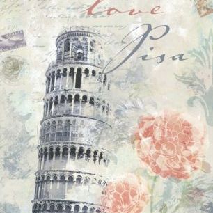 輸入壁紙 カスタム壁紙 PHOTOWALL / Love Pisa (e30093)