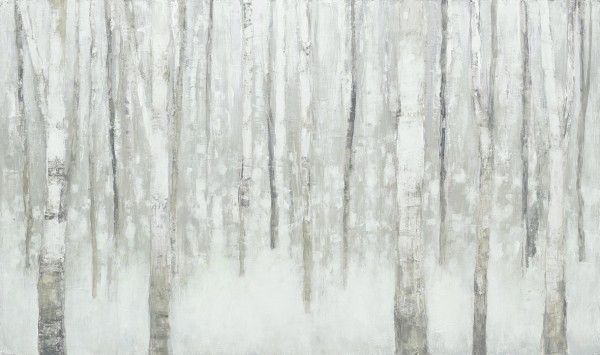 輸入壁紙 カスタム壁紙 PHOTOWALL / Birches in Winter (e25901)