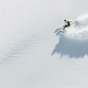 輸入壁紙 カスタム壁紙 PHOTOWALL / Powder Snow in Chamonix, France (e29983)