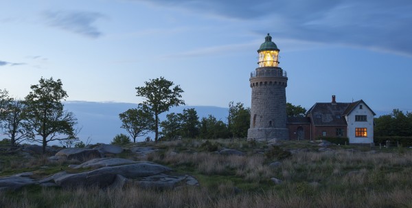 輸入壁紙 カスタム壁紙 PHOTOWALL / Lighthouse in Bornholm, Denmark (e40441)
