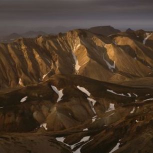 輸入壁紙 カスタム壁紙 PHOTOWALL / Sandy Mountains, Iceland (e40449)