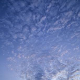 輸入壁紙 カスタム壁紙 PHOTOWALL / Blue Cloudscape (e40451)
