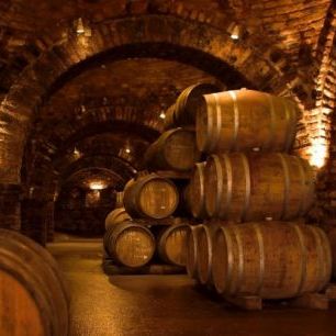 輸入壁紙 カスタム壁紙 PHOTOWALL / Wine Cellar Barrels (e30228)