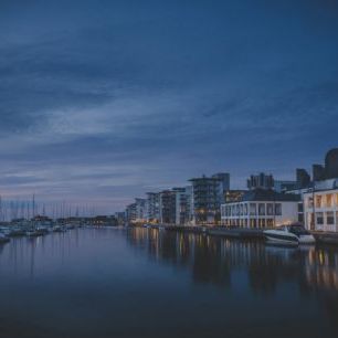 輸入壁紙 カスタム壁紙 PHOTOWALL / Helsingborg Harbour (e40522)