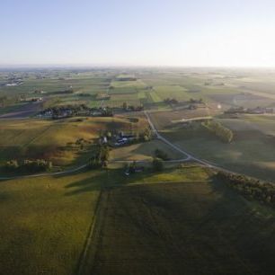 輸入壁紙 カスタム壁紙 PHOTOWALL / Aerial View of Skane Countryside, Sweden (e40572)