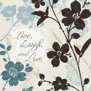 輸入壁紙 カスタム壁紙 PHOTOWALL / Live Laugh and Love (e30370)
