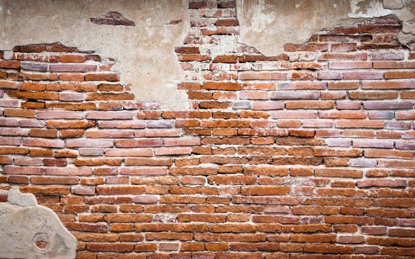 輸入壁紙 カスタム壁紙 PHOTOWALL / Fragment of Brick Wall (e40667)