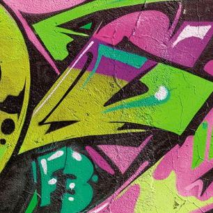 輸入壁紙 カスタム壁紙 PHOTOWALL / Urban Graffiti Detail (e40686)