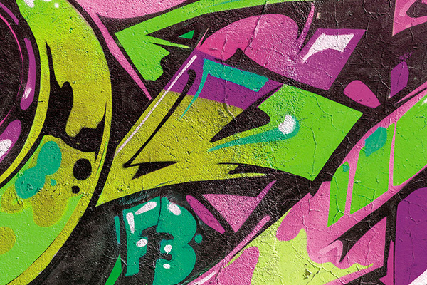 輸入壁紙 カスタム壁紙 PHOTOWALL / Urban Graffiti Detail (e40686)