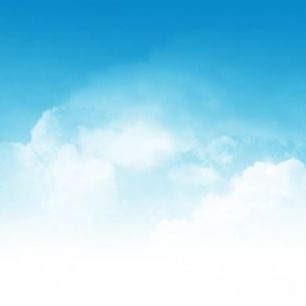 輸入壁紙 カスタム壁紙 PHOTOWALL / Cloudy Blue Sky (e40618)