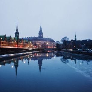 輸入壁紙 カスタム壁紙 PHOTOWALL / Twilight Copenhagen (e40936)